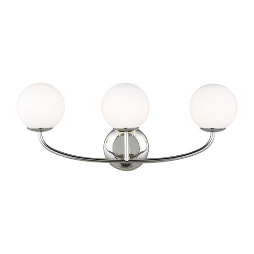 Galassia Three Light Vanity in Polished Nickel (454|AEV1013PN)