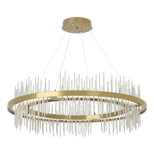 Gossamer Gossamer Circular LED Pendant in Modern Brass (39|139656-LED-STND-86-82)