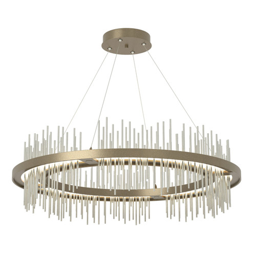 Gossamer Gossamer Circular LED Pendant in Soft Gold (39|139656-LED-STND-84-85)