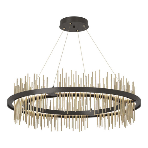 Gossamer Gossamer Circular LED Pendant in Oil Rubbed Bronze (39|139656-LED-STND-14-84)