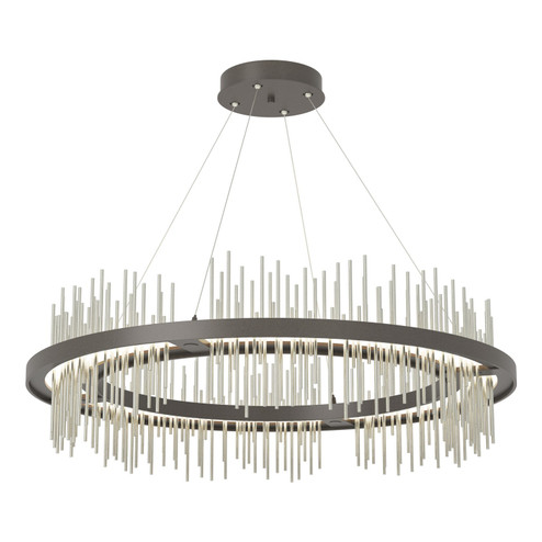 Gossamer Gossamer Circular LED Pendant in Dark Smoke (39|139656-LED-STND-07-85)