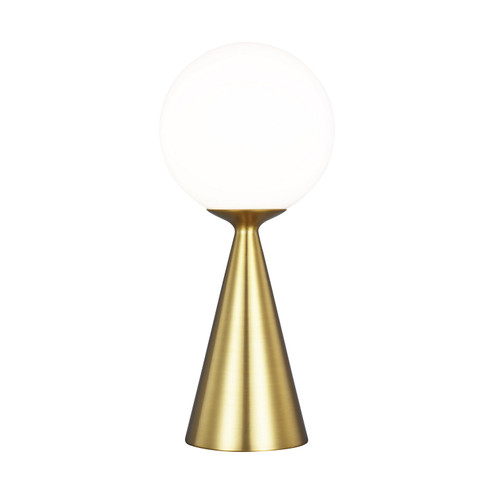 Galassia One Light Table Lamp in Burnished Brass (454|AET1021BBS1)