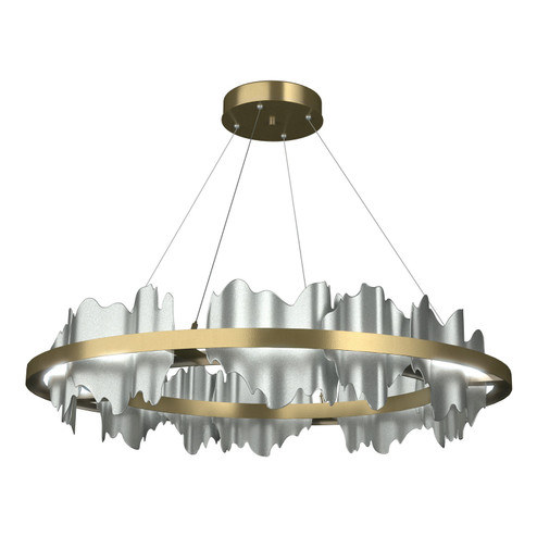 Hildene Hildene Circular LED Pendant in Modern Brass (39|139653-LED-STND-86-82)
