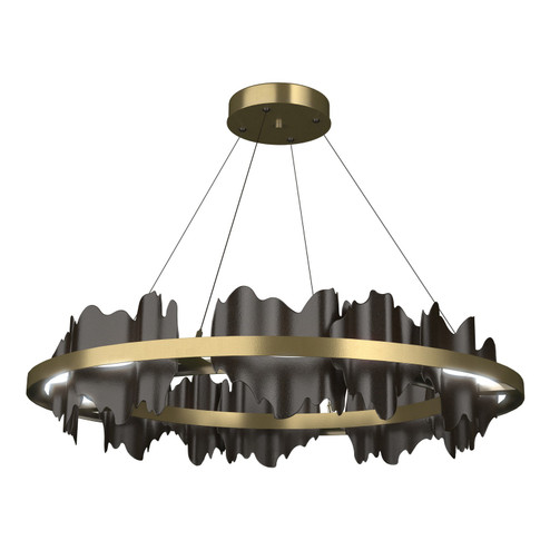 Hildene Hildene Circular LED Pendant in Modern Brass (39|139653-LED-STND-86-14)