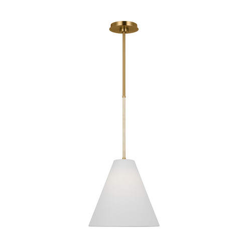Remy One Light Pendant in Burnished Brass (454|AEP1061BBS)