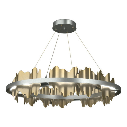 Hildene Hildene Circular LED Pendant in Vintage Platinum (39|139653-LED-STND-82-86)