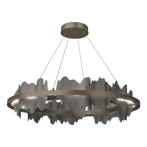 Hildene Hildene Circular LED Pendant in Bronze (39|139653-LED-STND-05-20)