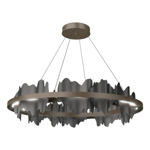 Hildene Hildene Circular LED Pendant in Bronze (39|139653-LED-STND-05-10)