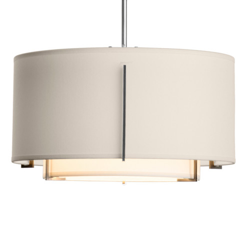 Exos Exos Small Double Shade Pendant in Sterling (39|139602-SKT-MULT-85-SF1099-SE1590)