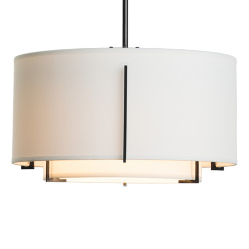 Exos Exos Small Double Shade Pendant in Black (39|139602-SKT-MULT-10-SF1099-SF1590)