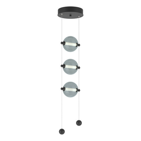 Abacus Abacus 3-Light LED Pendant in Black (39|139059-LED-STND-10-YL0668)