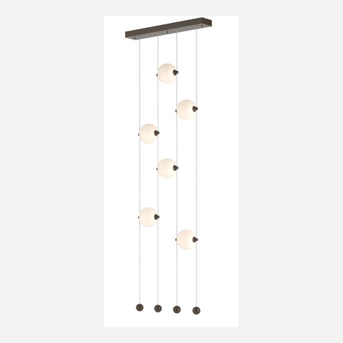Abacus LED Pendant in Bronze (39|139055-LED-STND-05-GG0668)