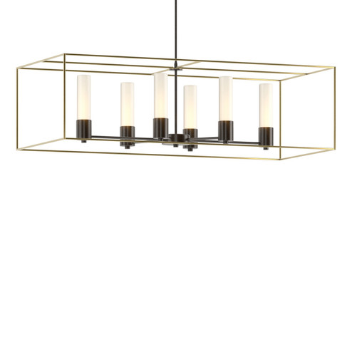 Portico Six Light Pendant in Oil Rubbed Bronze (39|138940-SKT-MULT-14-86-GG0392)