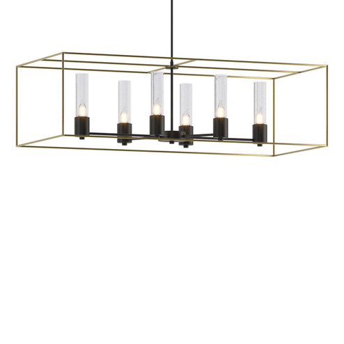 Portico Six Light Pendant in Black (39|138940-SKT-MULT-10-86-II0392)