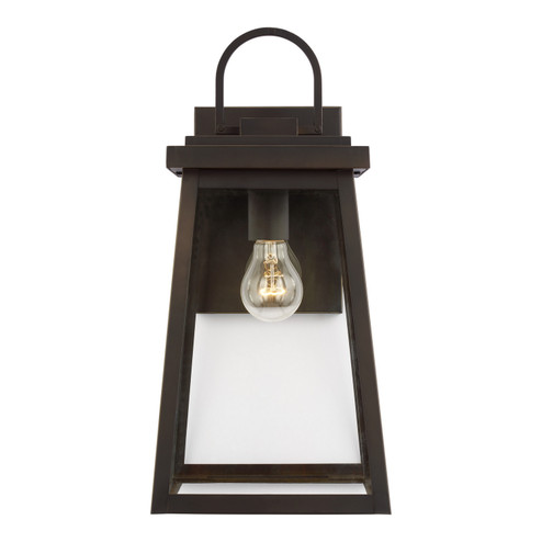 Founders One Light Outdoor Wall Lantern in Antique Bronze (454|8748401-71)