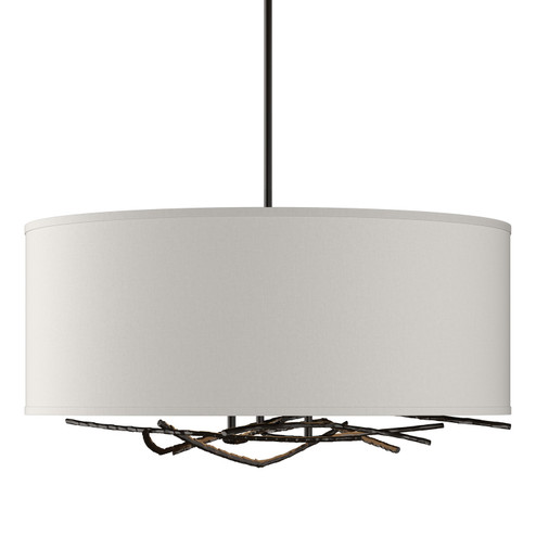 Brindille Brindille Drum Shade Pendant in Oil Rubbed Bronze (39|137665-SKT-MULT-14-SE2201)