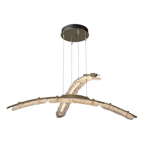 Glissade Glissade Double Large LED Pendant in Soft Gold (39|137587-LED-STND-84-ZM0749)