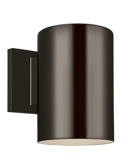 Outdoor Cylinders One Light Outdoor Wall Lantern in Bronze (454|8313801-10/T)