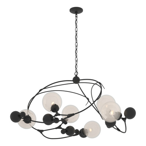 Sprig Six Light Pendant in Black (39|136421-SKT-10-WF0639)