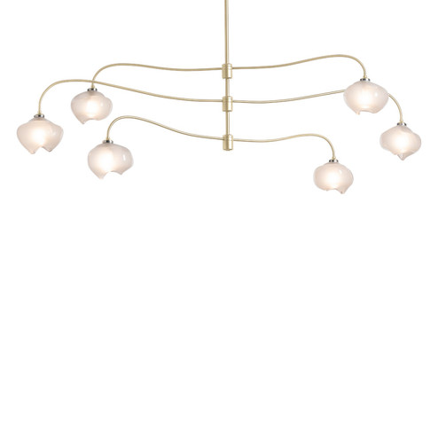 Ume Six Light Pendant in White (39|136357-SKT-MULT-02-FD0710)
