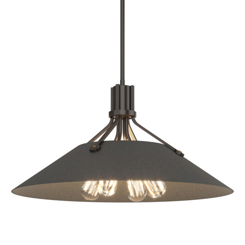 Henry Four Light Pendant in Oil Rubbed Bronze (39|136340-SKT-MULT-14-20)