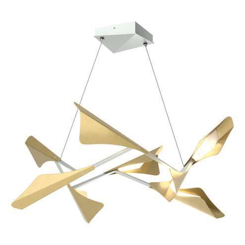 Plume LED Pendant in Vintage Platinum (39|135007-LED-STND-82-86)