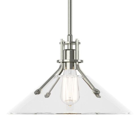 Henry Henry Medium Glass Shade Pendant in Sterling (39|134553-SKT-MULT-85-ZM0686)