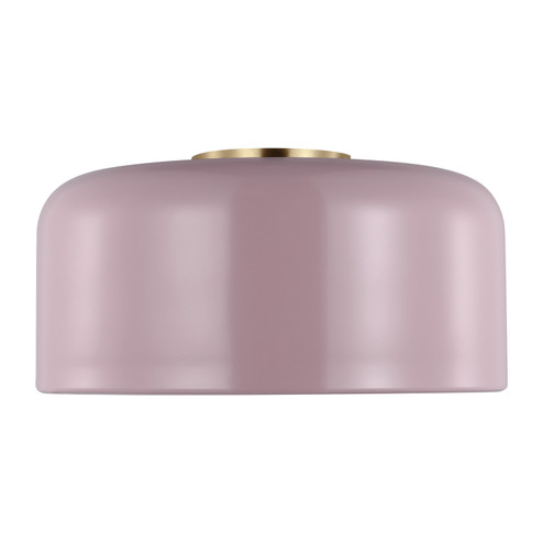 Malone One Light Flush Mount in Rose (454|7605401-136)