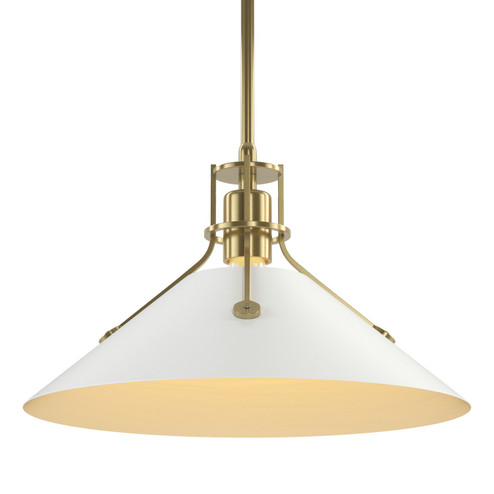 Henry Henry Medium Steel Shade Pendant in Modern Brass (39|134550-SKT-MULT-86-02)