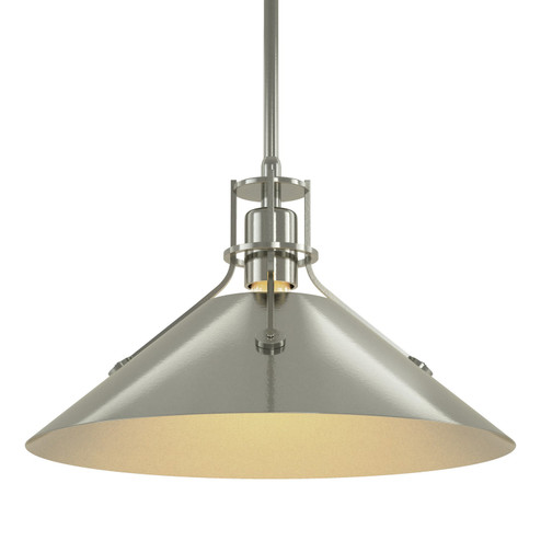 Henry Henry Medium Steel Shade Pendant in Sterling (39|134550-SKT-MULT-85-85)