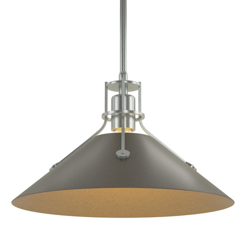 Henry Henry Medium Steel Shade Pendant in Vintage Platinum (39|134550-SKT-MULT-82-07)