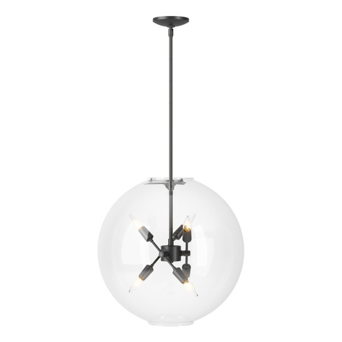 Sfera Six Light Pendant in Black (39|134410-SKT-MULT-10-ZM0497)