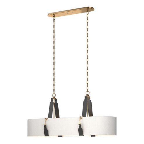 Saratoga Four Light Pendant in Antique Brass (39|134070-SKT-STND-27-LK-SF4608)