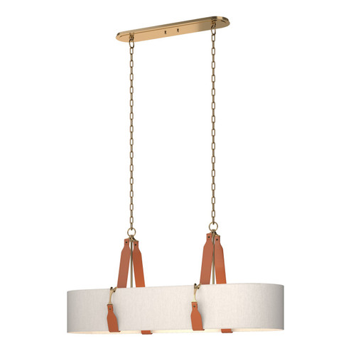 Saratoga Saratoga Oval Pendant in Antique Brass (39|134070-SKT-STND-27-LC-SE4608)