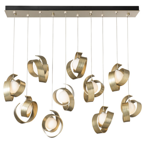 Riza Riza 10-Light Pendant in Ink (39|131208-SKT-LONG-89-GG0711)