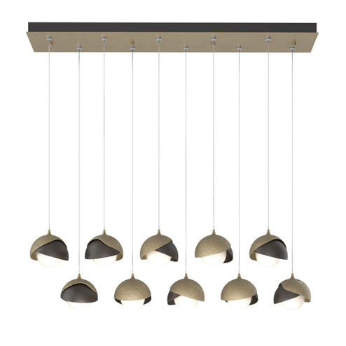 Brooklyn Brooklyn 10-Light Double Shade Pendant in Soft Gold (39|131205-SKT-STND-84-14-GG0711)