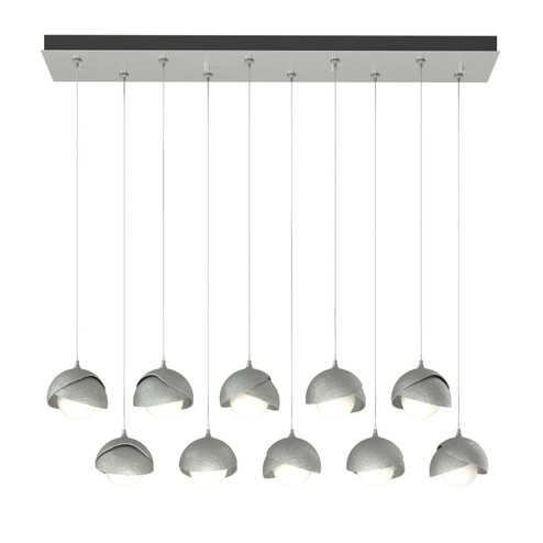 Brooklyn Brooklyn 10-Light Double Shade Pendant in Vintage Platinum (39|131205-SKT-STND-82-82-GG0711)