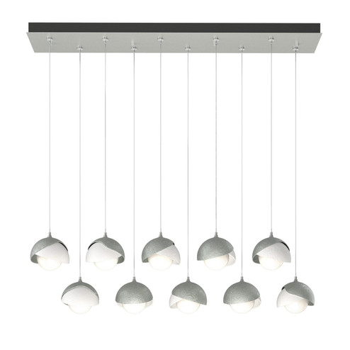 Brooklyn Brooklyn 10-Light Double Shade Pendant in Vintage Platinum (39|131205-SKT-STND-82-02-GG0711)