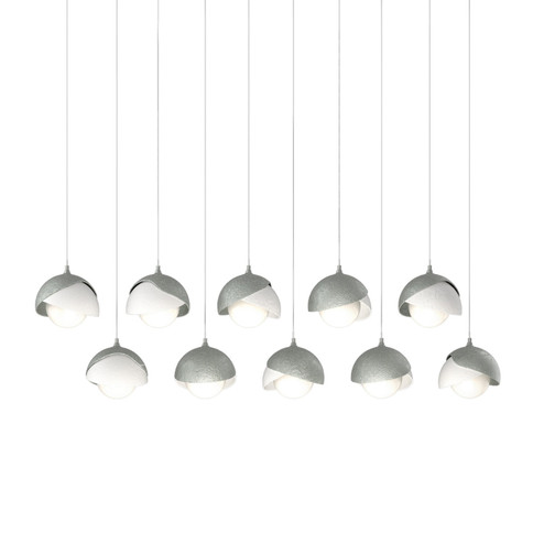 Brooklyn Brooklyn 10-Light Double Shade Pendant in Vintage Platinum (39|131205-SKT-LONG-82-02-GG0711)