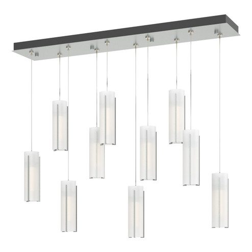 Exos Glass Exos Glass 10-Light Pendant in Vintage Platinum (39|131204-SKT-STND-82-GG0065)