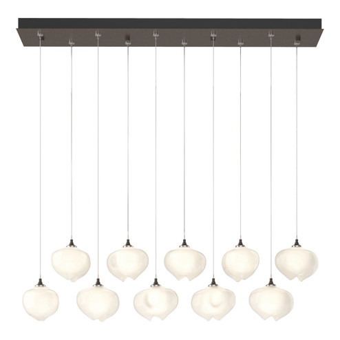 Ume Athena Triple Short LED Lantern in Bronze (39|131203-SKT-STND-05-FD0710)
