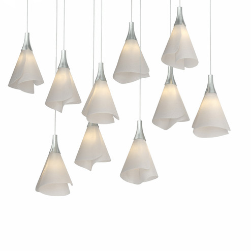 Mobius Mobius 10-Light Pendant in Vintage Platinum (39|131202-SKT-LONG-82-SH1987)