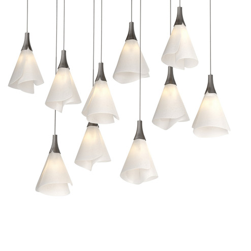 Mobius Mobius 10-Light Pendant in Oil Rubbed Bronze (39|131202-SKT-LONG-14-SH1987)