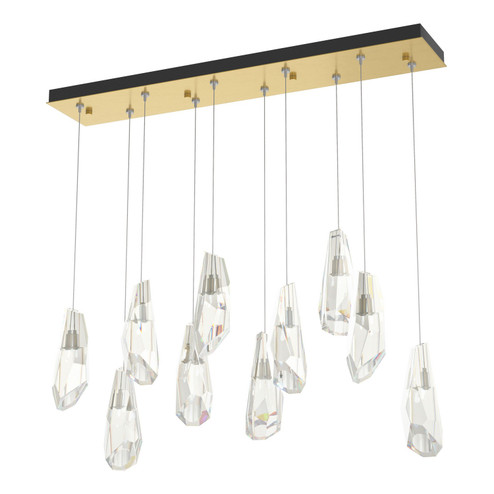 Luma Luma 10-Light Large Crystal Pendant in Ink (39|131201-SKT-STND-89-CR)