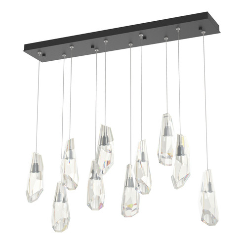 Luma Luma 10-Light Large Crystal Pendant in Black (39|131201-SKT-STND-10-CR)