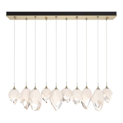 Chrysalis Chrysalis 10-Light Mixed Crystal Pendant in Modern Brass (39|131145-SKT-STND-86-WP0756)