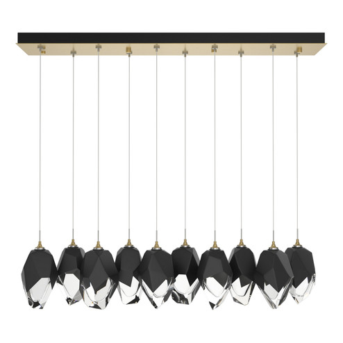 Chrysalis Chrysalis 10-Light Large Crystal Pendant in Modern Brass (39|131144-SKT-STND-86-BP0755)