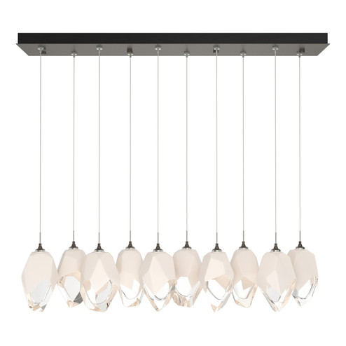 Chrysalis Chrysalis 10-Light Large Crystal Pendant in Dark Smoke (39|131144-SKT-STND-07-WP0755)