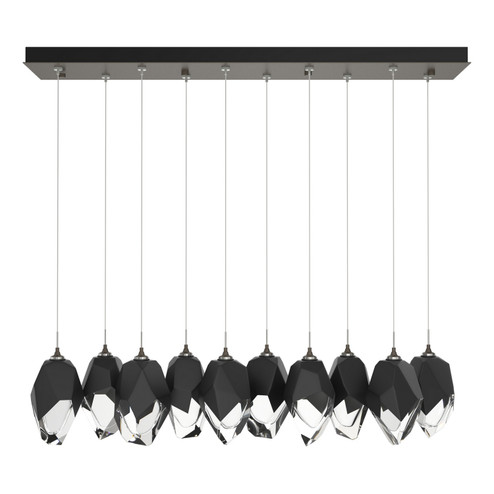 Chrysalis Chrysalis 10-Light Large Crystal Pendant in Dark Smoke (39|131144-SKT-STND-07-BP0755)