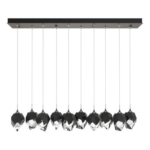 Chrysalis Chrysalis 10-Light Small Crystal Pendant in Dark Smoke (39|131143-SKT-STND-07-BP0754)